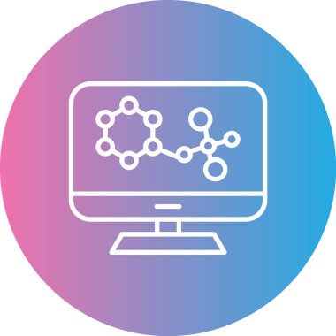 seo modern simgesinin vektör illüstrasyonu