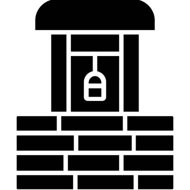 Modern b 'nin vektör illüstrasyonu kapı simgesinden yoksun