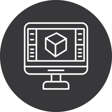 Seo ve pazarlama simgelerinin vektör illüstrasyonu