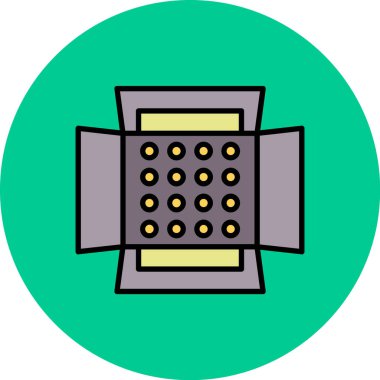 Hayran. Web simgesi basit illüstrasyon