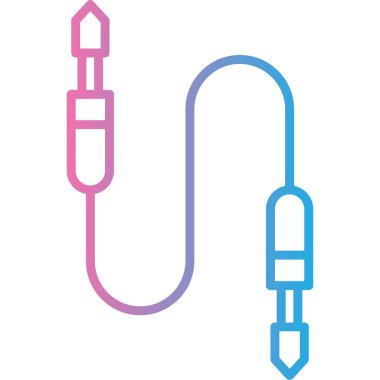 Modern b 'nin vektör illüstrasyonu halat simgesinden yoksun