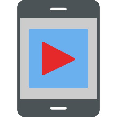 akıllı telefon vektör düz renk