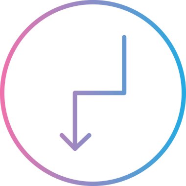 ok simgesinin vektör illüstrasyonu