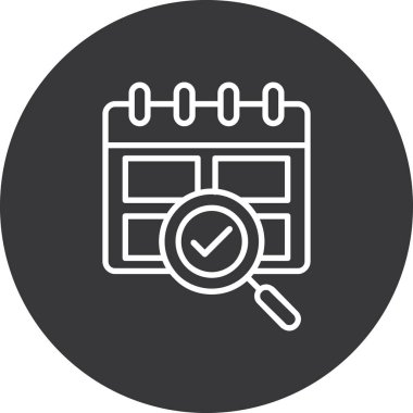 seo modern simgesinin vektör illüstrasyonu