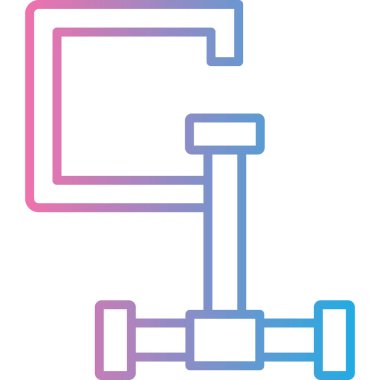 Barkod. Web simgesi basit illüstrasyon