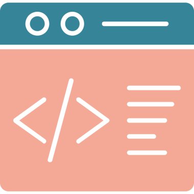 Web tasarım geliştirme simgesi - taslak biçimi