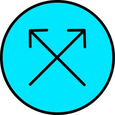 Ok. Web simgesi basit tasarım