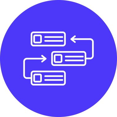 seo modern simgesinin vektör illüstrasyonu