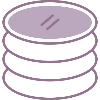 Bozuk paralar dosya özeti biçiminde yığın simgesi