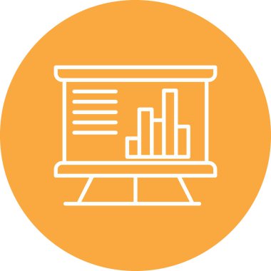 Çizelge. Web simgesi basit illüstrasyon