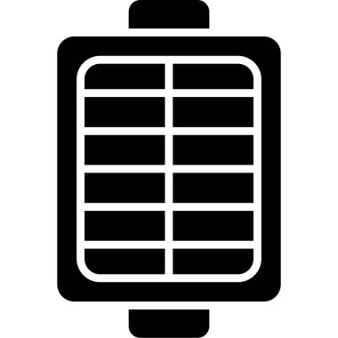 Pil. Web simgesi basit illüstrasyon