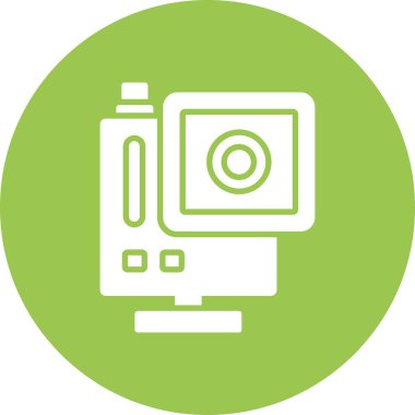 Bilgisayar. Web simgesi basit illüstrasyon