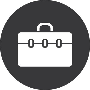 evrak çantası vektör simgesi, modern biçim