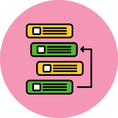 ağ paylaşım simgesi, vektör illüstrasyonu