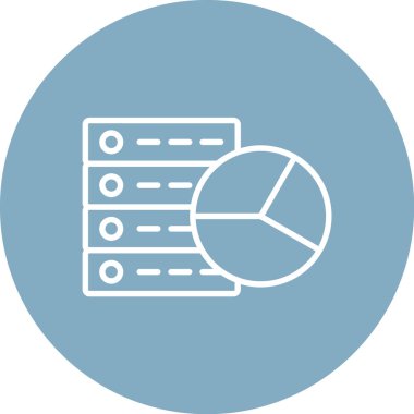 İş ve finans simgelerinin vektör illüstrasyonu