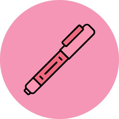 kalem simgesinin vektör illüstrasyonu