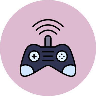 vector illustration of a game controller icon