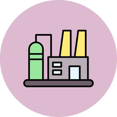 Yapı simgesinin vektör illüstrasyonu