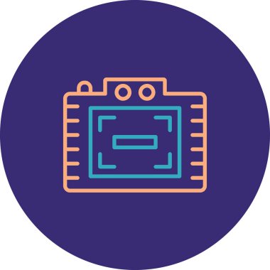 Modern b 'nin vektör illüstrasyonu eksik simgesi