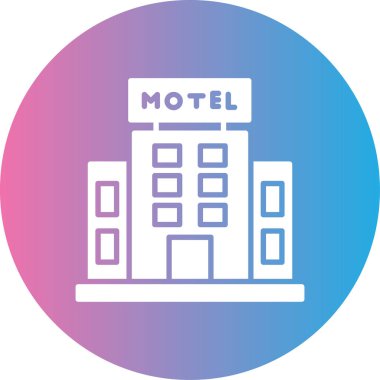 Modern yapı simgesinin vektör illüstrasyonu