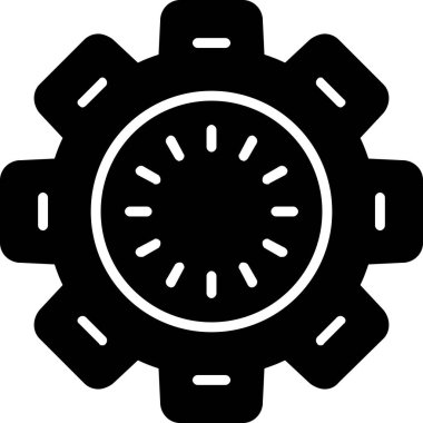 Teçhizat Web simgesi basit illüstrasyon