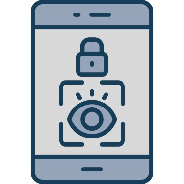 Cep telefonu. Basit resimleme