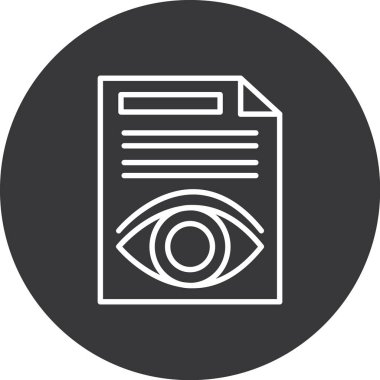 Modern bir simgenin vektör illüstrasyonu