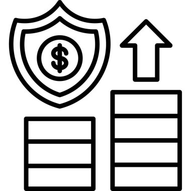 Dolar işareti. Web simgesi