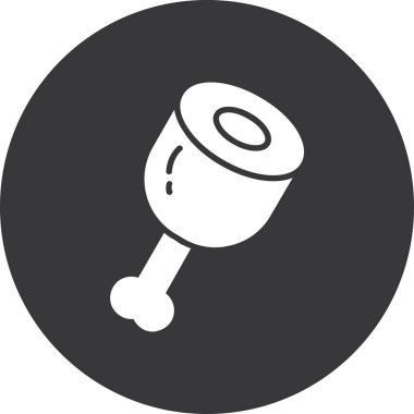 Gıda simgesinin vektör illüstrasyonu