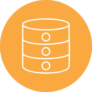 veritabanı simgesi çizimi