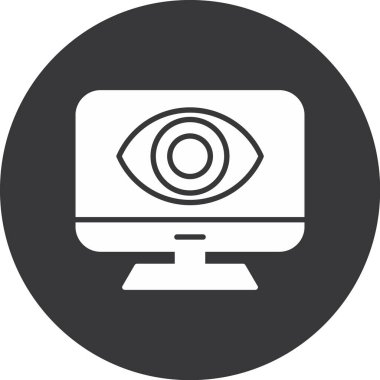 seo modern simgesinin vektör illüstrasyonu