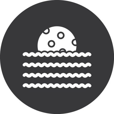 Modern simgenin vektör illüstrasyonu