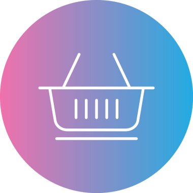 Alışveriş. Web simgesi basit illüstrasyon