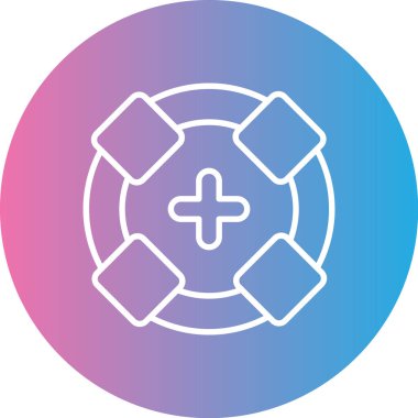 seo modern simgesinin vektör illüstrasyonu