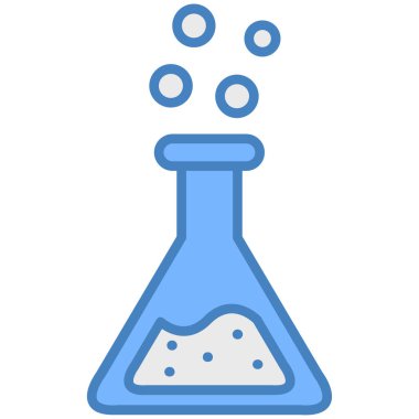 laboratuvar matarası vektör çizimi