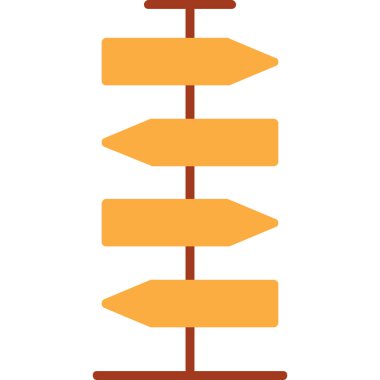 Ahşap simge vektör çizim