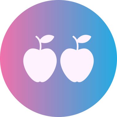 Apple vektör simgesi illüstrasyonu