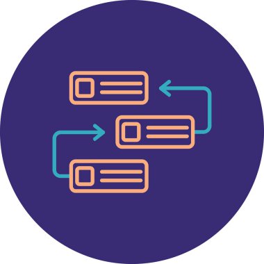 seo modern simgesinin vektör illüstrasyonu