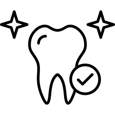 diş simgesi tasarım tasarımı biçimi