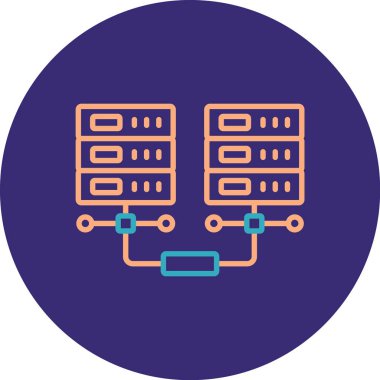 Seo simgesinin vektör illüstrasyonu