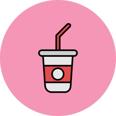 İç bakalım. Web simgesi basit illüstrasyon