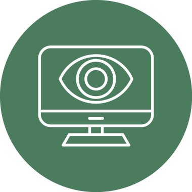 seo modern simgesinin vektör illüstrasyonu