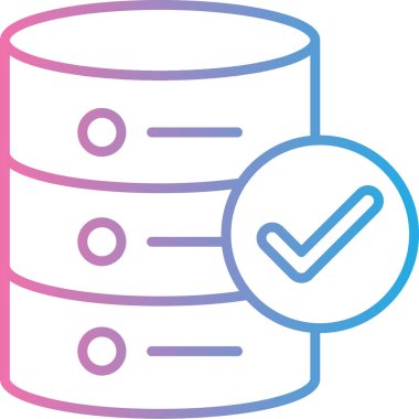 veritabanı simgesi çizimi