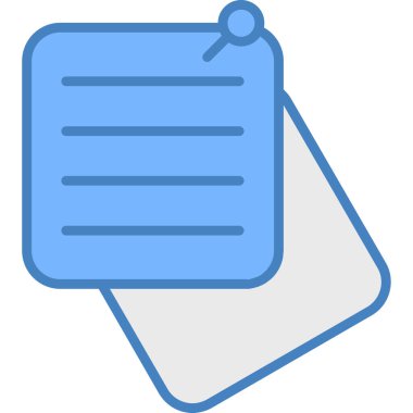 Mesaj var. Web simgesi basit illüstrasyon