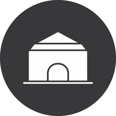 Yapı simgesinin vektör illüstrasyonu