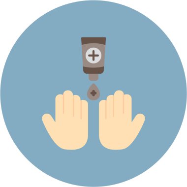 Kan testi vektör simgesi