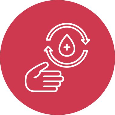 ikon vektör illüstrasyonunu bırak