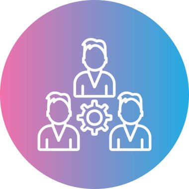 seo modern simgesinin vektör illüstrasyonu