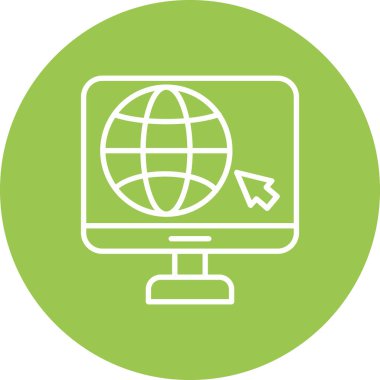 Web tasarımı ve geliştirme hattı vektör illüstrasyonu