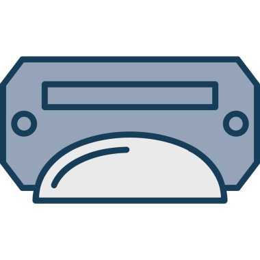 Banka kartı ikonu. özet vektörü